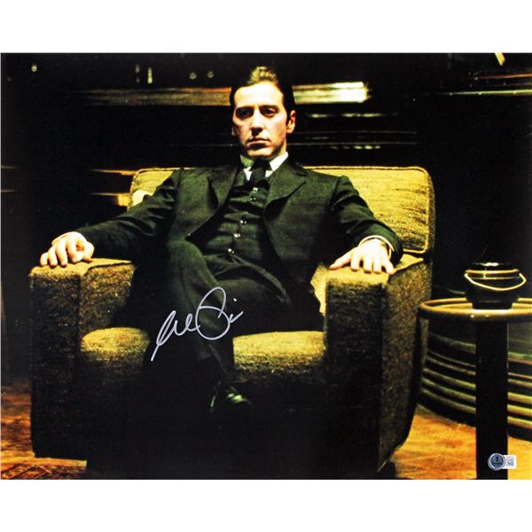 AL PACINO SIGNED GODFATHER 8X10 - BECKETT COA