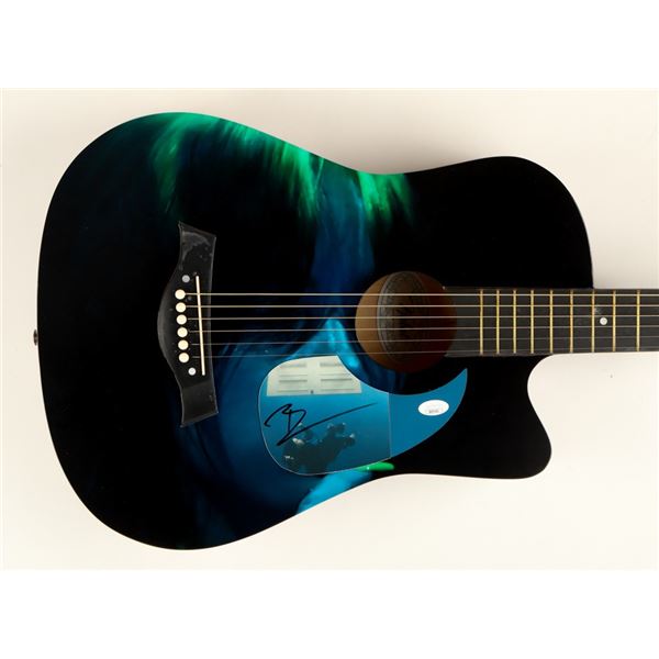 BILLIE EILISH SIGNED ACCOUSTIC GUITAR JSA COA