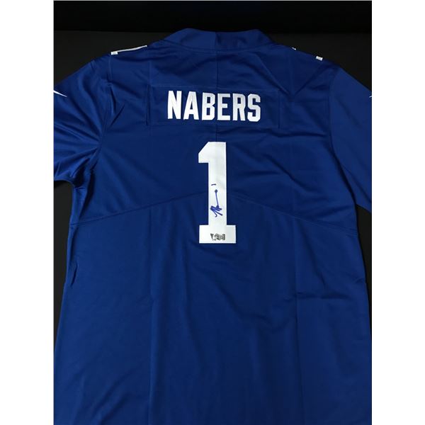 MALIK NABERS SIGNED NEW YORK GIANTS JERSEY - ACE COA