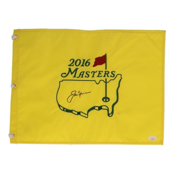 JACK NICKLAUS SIGNED GOLF PIN FLAG - JSA COA