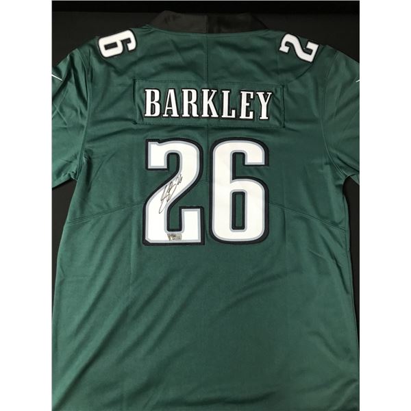 SAQuon Barkley SIGNED Philadelphia Eagles FOOTBALL JERSEY - ACE COA