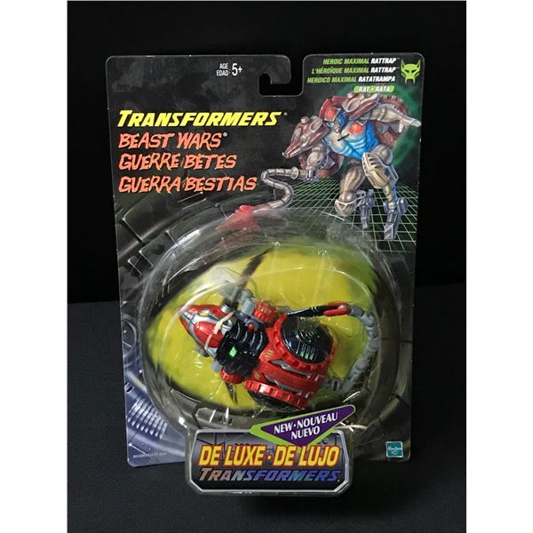 TRANSFORMERS BEAST WARS RATTRAP ACTION FIGURE - IN ORIGINAL BOX