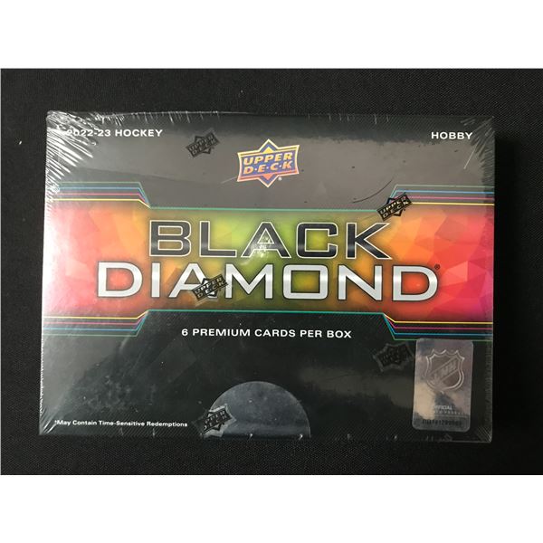 2022-23 UPPER DECK HOCKEY BLACK DIAMOND SEALED BOX