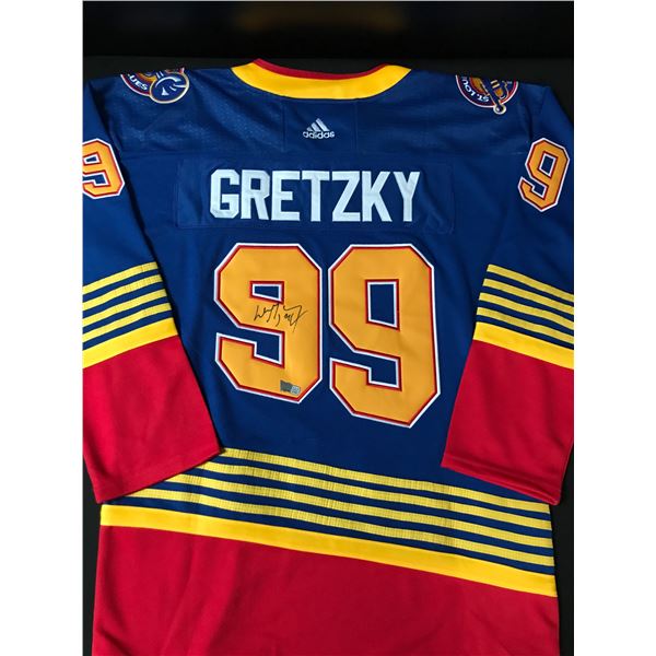 WAYNE GRETZKY SIGNED ST LOUIS BLUES HOCKEY JERSEY - ACE COA