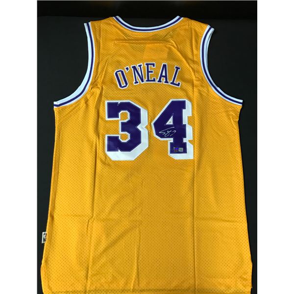 SHAQUILLE O'NEAL SIGNED LOS ANGELES LAKERS JERSEY - ACE COA