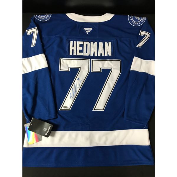 VICTOR HEDMAN SIGNED TAMPA BAY LIGHTENING JERSEY - ACE COA
