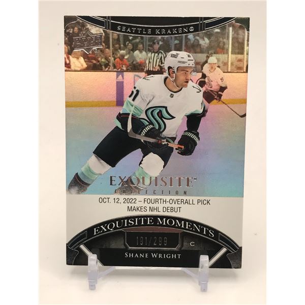 2022-23 UD EXQUISITE COLLECTION SHANW WRIGHT 191/299 TRADING CARD