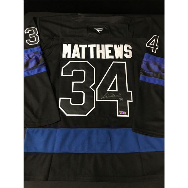 AUSTON MATTHEWS SIGNED TORONTO MAPLE LEAFS JERSEY - ACE COA