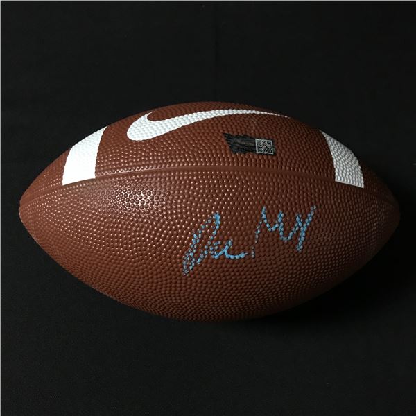 DRAKE MAYE SIGNED NIKE FOOTBALL (ACE COA)