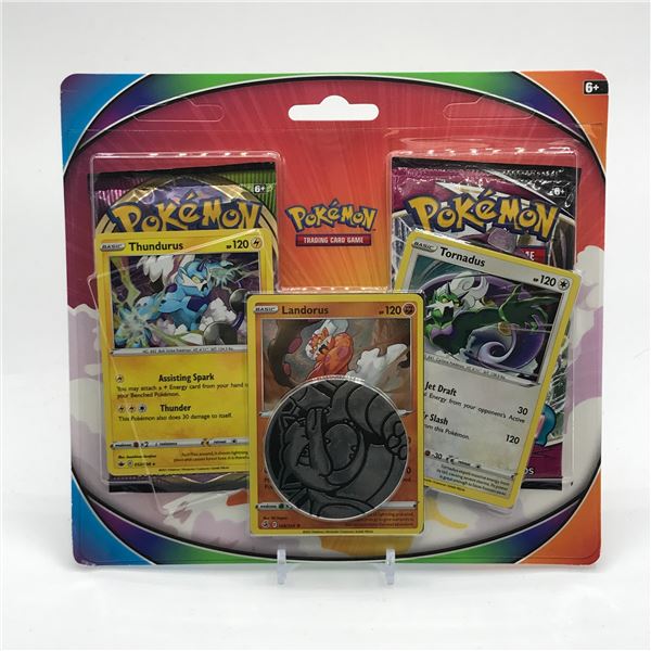 POKEMON TCG TORNADUS, THUNDURUS AND LANDORUS 2 PACK SEALED BLISTER BOX