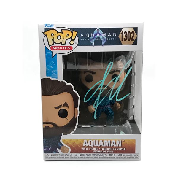 JASON MAMOA SIGNED AQUAMAN FUNKO POP - KB COA
