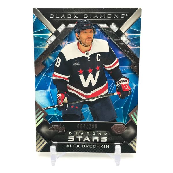 2022-23 UD BLACK DIAMOND HOCKEY ALEX OVECHKIN TRADING CARD 84/299