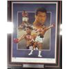 Image 2 : MUHAMMAD ALI SIGNED AND FRAMED PICTURE - PSA COA