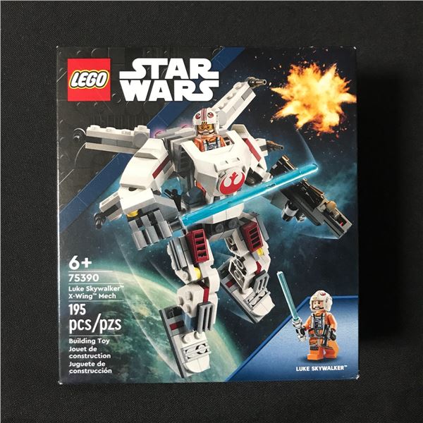 LEGO Star Wars #75390 LUKE SKYWALKER X-ING MECH IN ORIGINAL BOX - RETIRED