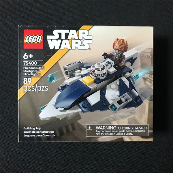 LEGO STAR WAR #75400 PLO KOON'S JEDI STARFIGHTER MICROFIGHTER IN ORIGINAL BOX - RETIRED