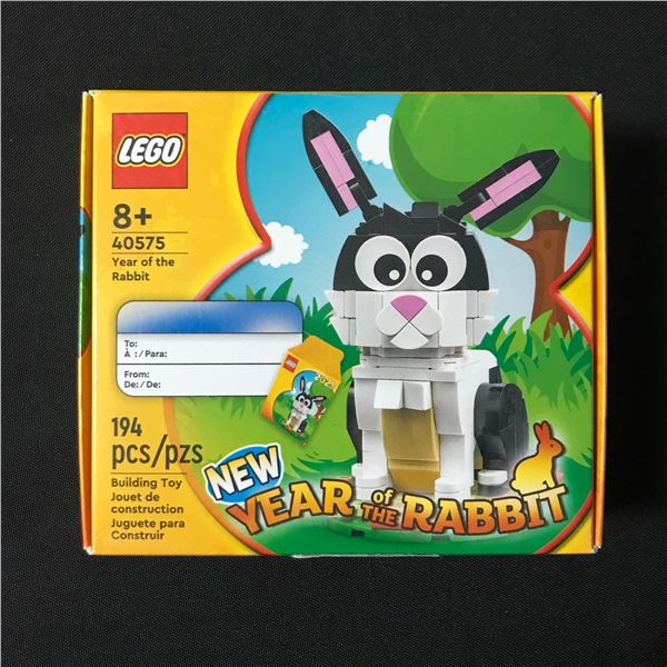 LEGO #40575 YEAR OF THE RABBIT IN ORIGINAL BOX - RETIRED