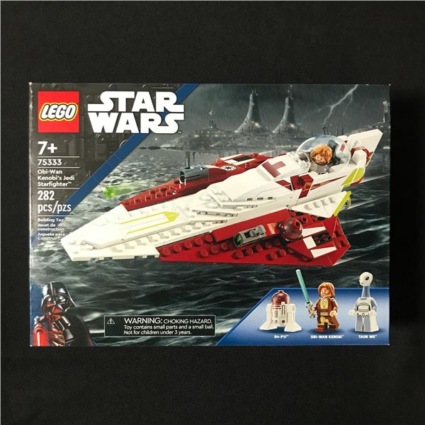 LEGO Star Wars #75333 OBI WAN KENOBI'S JEDI STARFIGHTER IN ORIGINAL PACKAGING - RETIRED