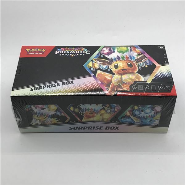 POKEMON TCG PRISMATIC EVOLUTIONS SEALED SURPRISE BOX