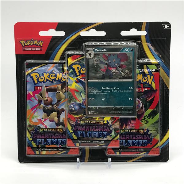 POKEMON TCG MEGA EVOLUTION PHANTASMAL FLAMES SEALED SET