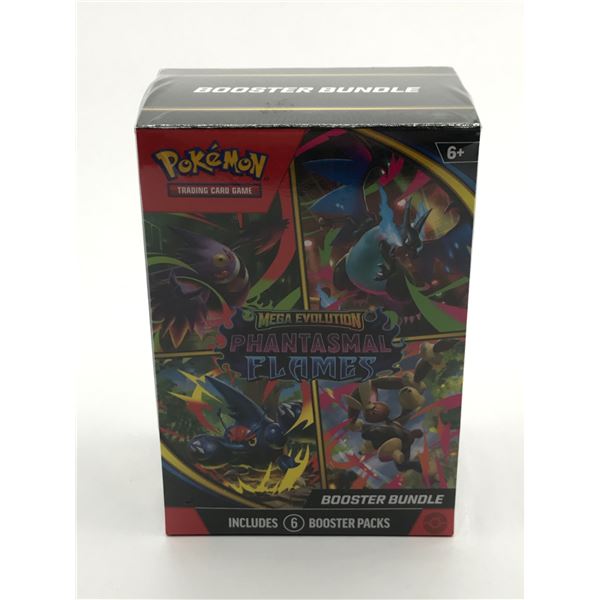POKEMON TCG MEGA EVOLUTION PHANTASMAL FLAMES SEALED BOOSTER BUNDLE BOX
