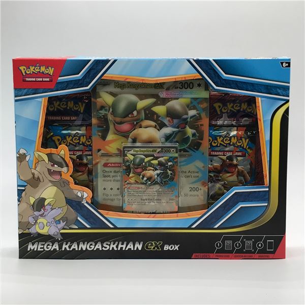 POKEMON TCG MEGA KANGASKHAN EX BOX SEALED BOX