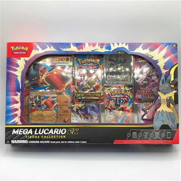 POKEMON TCG MEGA LUCARIO PREMIUM COLLECTION SEALED BOX