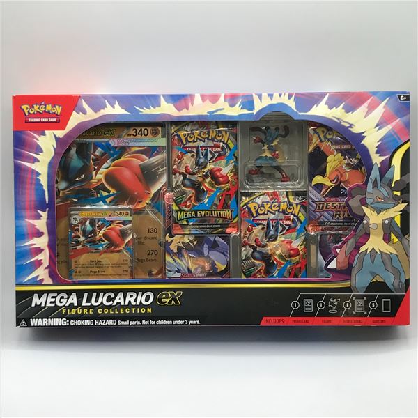 POKEMON TCG MEGA LUCARIO EX PREMIUM COLLECTION SEALED BOX