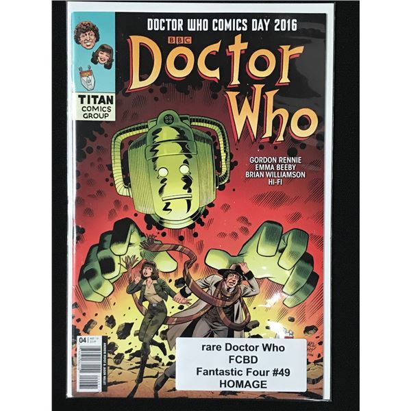 TITAN COMICS NO.49 DOCTOR WHO