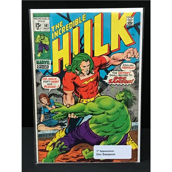 THE INCREDIBLE HULK #141 - MARVEL COMICS