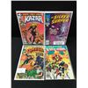 Image 1 : LOT OF 4 MARVEL COMICS - VARIOUS TITLES