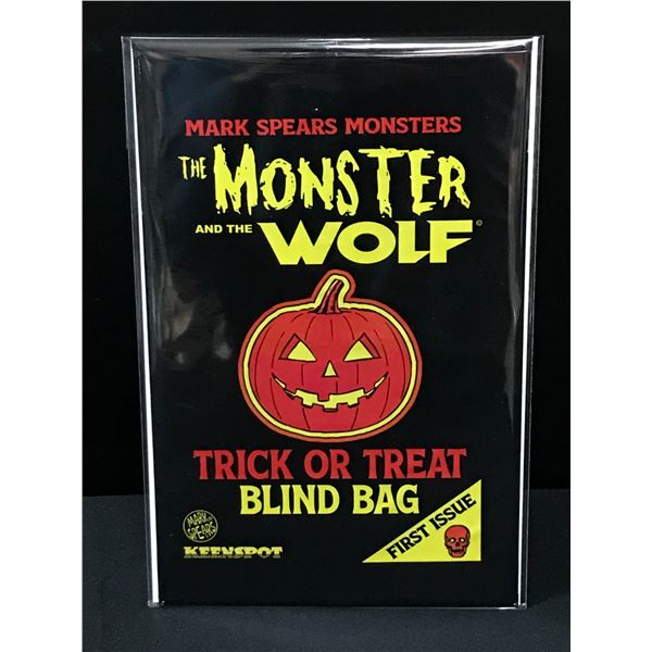 MARK SPEARS MONSTERS THE MONSTER AND THE WOLF TRICK OR TREAT BLIND BAG FIRST ISSUE - KEENSPOT