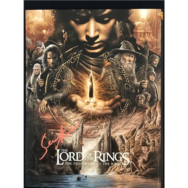 SEAN ASTIN SIGNED LORD OF THE RINGS 8X10 - WWOC COA