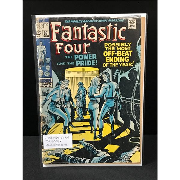 THE FANTASTIC FOUR #87 (1969) - MARVEL COMICS