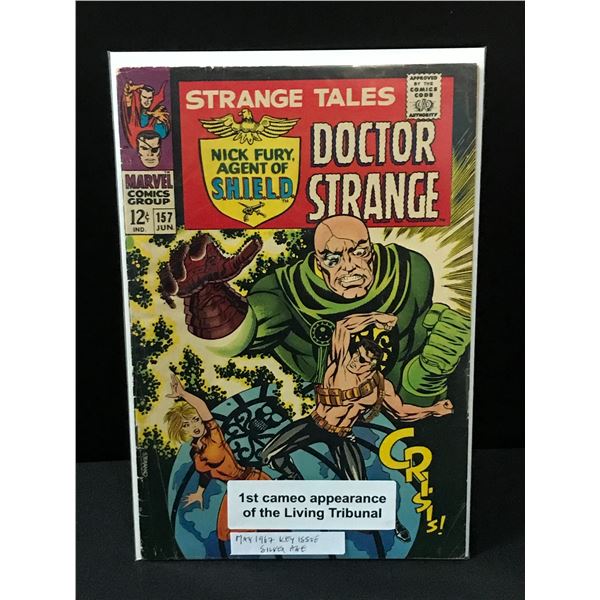 STRANGE TALES #157 1ST CAMEO APPEARANCE OF THE LIVING TRIBUNAL (1967) - MARVEL COMICS