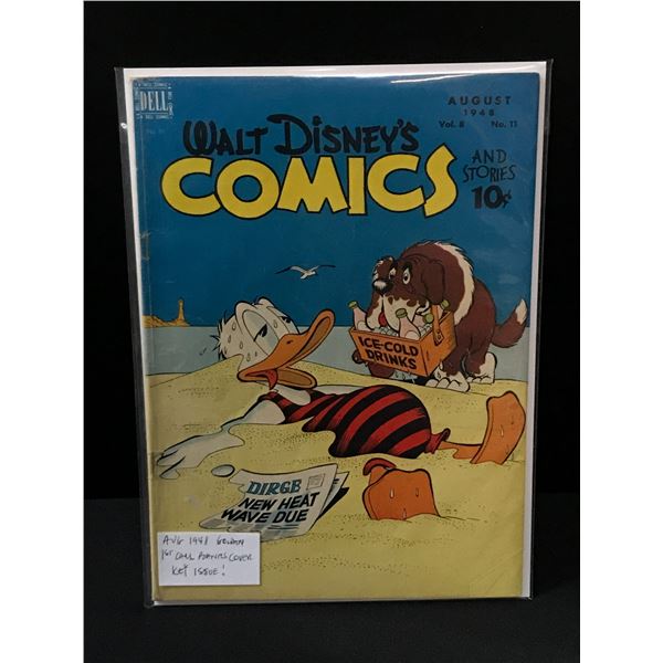 WALT DISNEY'S COMICS VOL 8 #11 (1948) - DELL COMICS