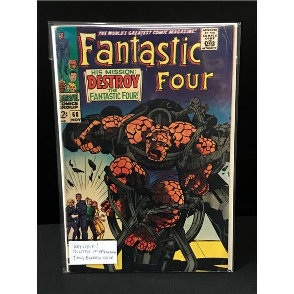 MARVEL COMICS NO.68 FANTASTIC FOUR