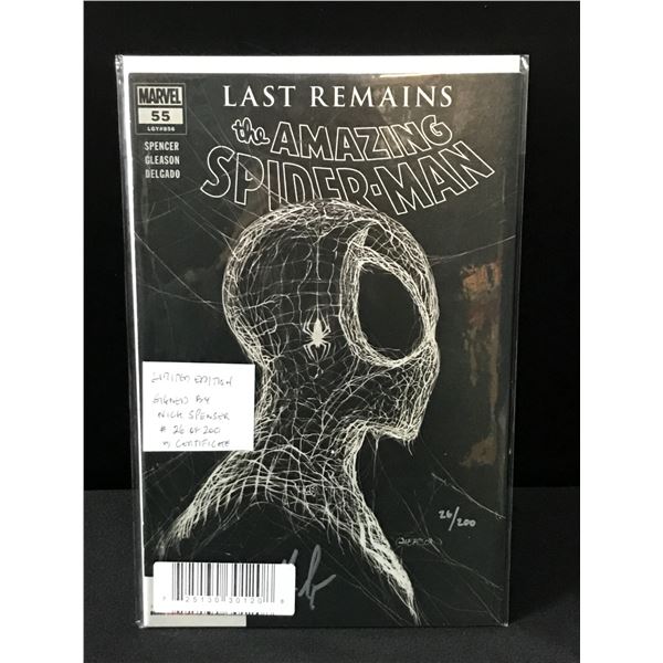 MARVEL COMICS NO.55 LAST REMAINS THE AMAZING SPIDERMAN