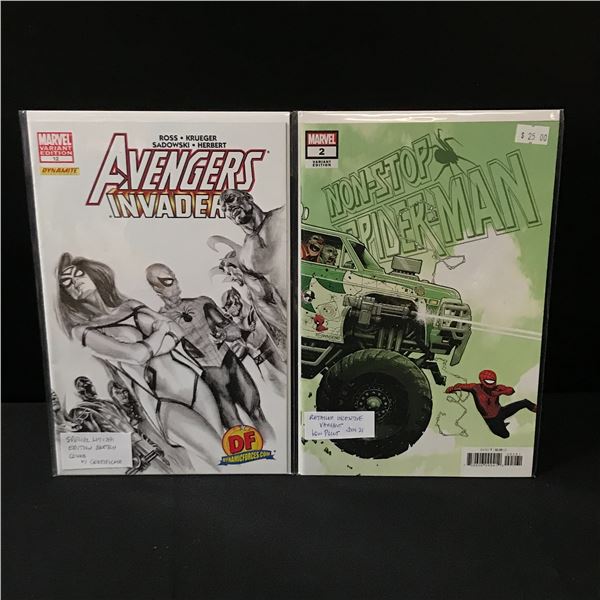 LOT OF 2 COMICS VARIOUS TITLES