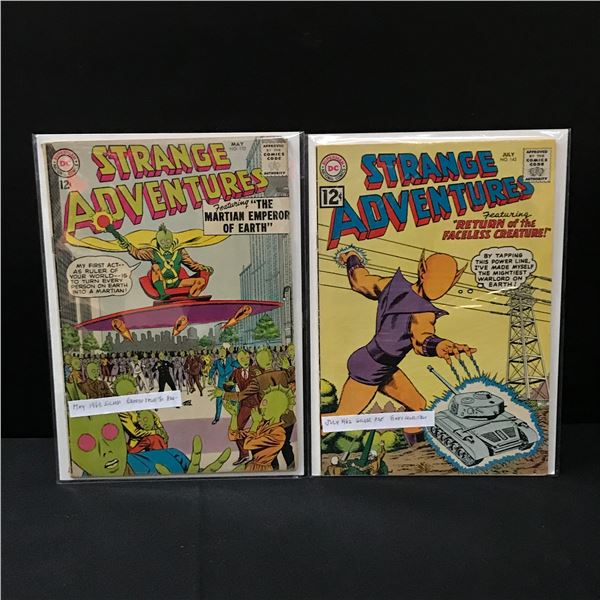 LOT OF 2 STRANGE ADVENTURES COMICS (DC COMICS)