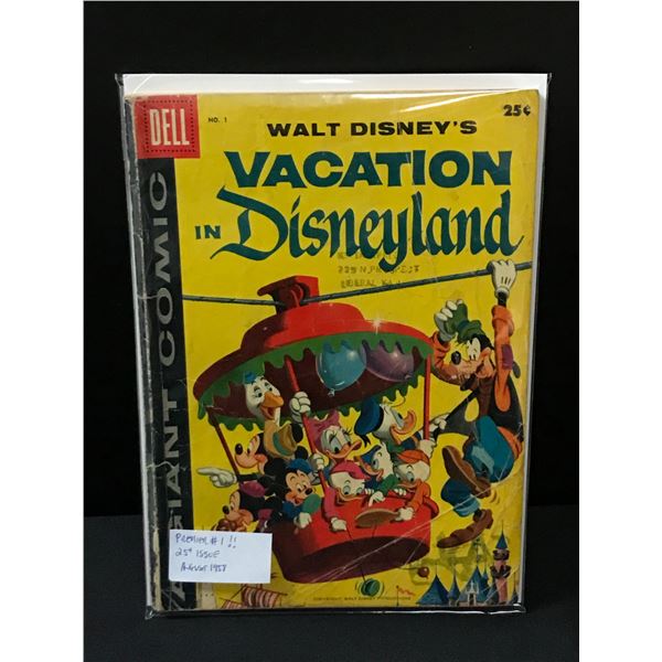 DELL COMICS NO.1 WALT DISNEYS VACTION IN WONDERLAND