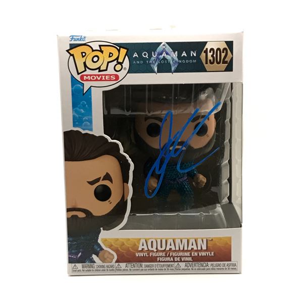 JASON MAMOA SIGNED AQUAMAN FUNKO POP - KB COA