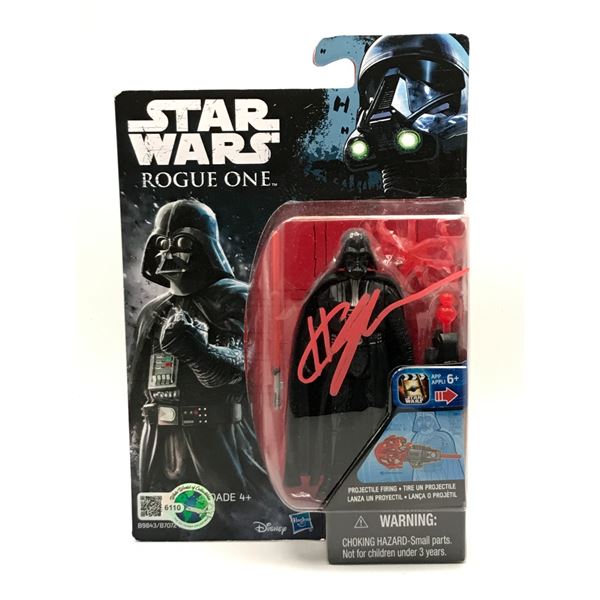 HAYDEN CHRISTENSEN SIGNED DARTH VADER ACTION FIGURE - WWOC COA
