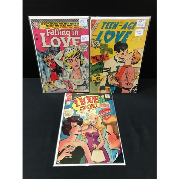 LOT OF 3 COMICS VARIOUS TITLES
