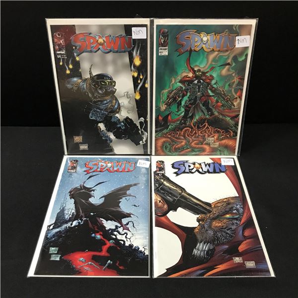 LOT OF 4 SPAWN COMICS (IMAGE COMICS)