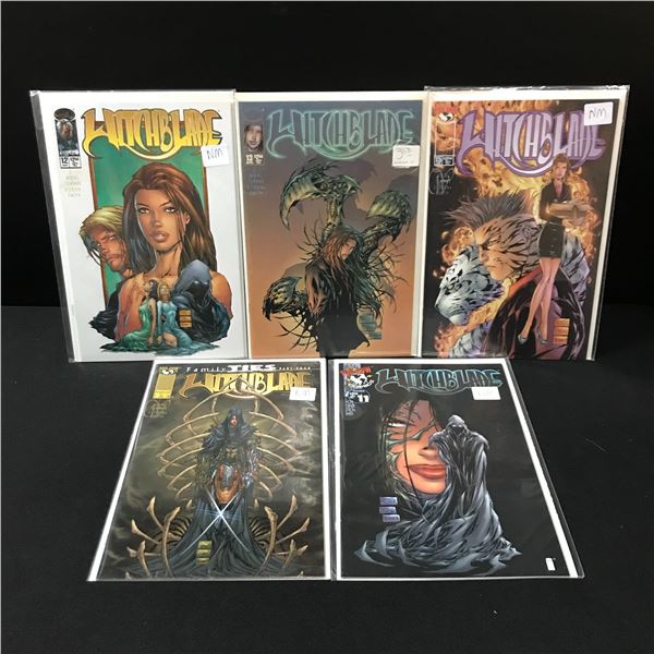LOT OF 5 WITCHBLADE COMICS