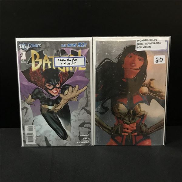 LOT OF 2 COMICS VARIOUS TITLES