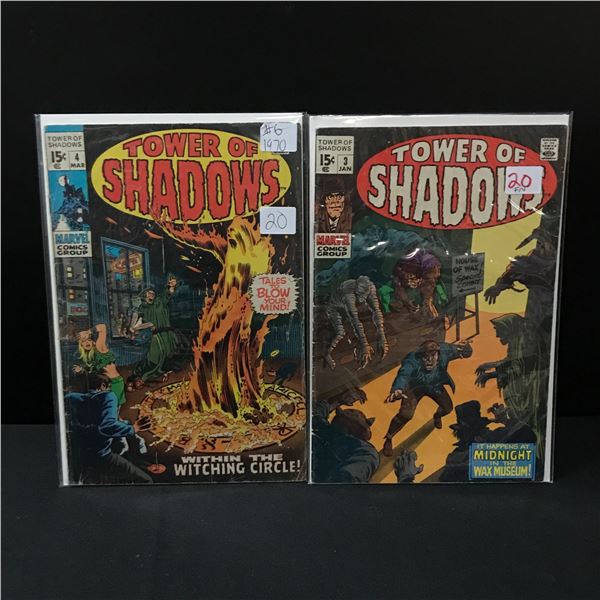 LOT OF 2 WOTER OF SHADOWS COMICS (MARVEL COMICS)