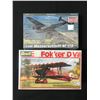 Image 1 : LOT OF 2 SEALED MODEL AIRPLANE KITS