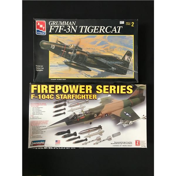 LOT OF 2 SEALED MODEL AIRPLANE KITS