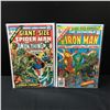 Image 1 : LOT OF 2 MARVEL COMICS - VARIOUS TITLES